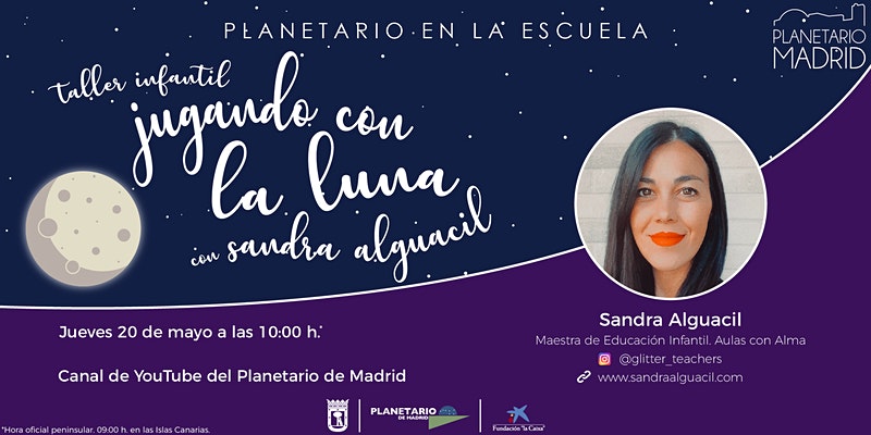Evento Juega con la Luna en el Planetario de Madrid