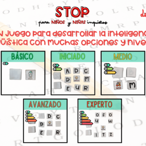 Stop: juego de mesa de Sandra Alguacil