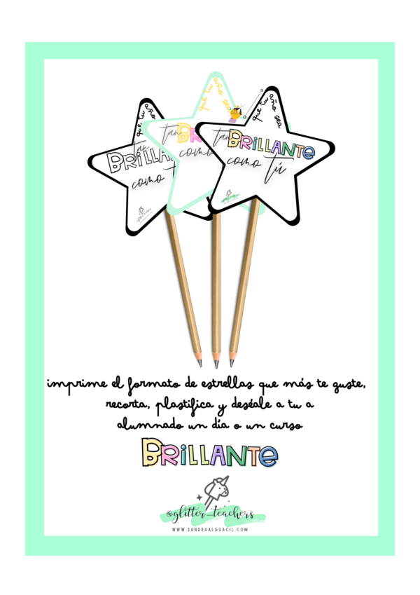 Estrellas para tus alumnos brillantes Sandra Alguacil