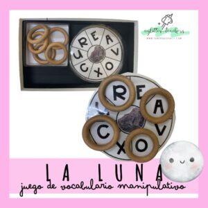 Juego Vocabulario Proyecto Luna Manipulativo